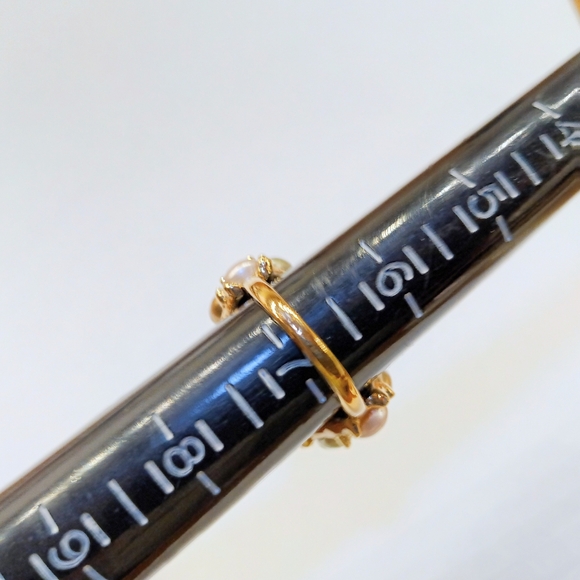 Kenneth Jay Lane Vintage Ring Size 7 - Picture 5 of 5